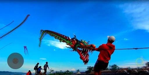 LAYANGAN NAGA : layangan hias | Permainan | XWorld