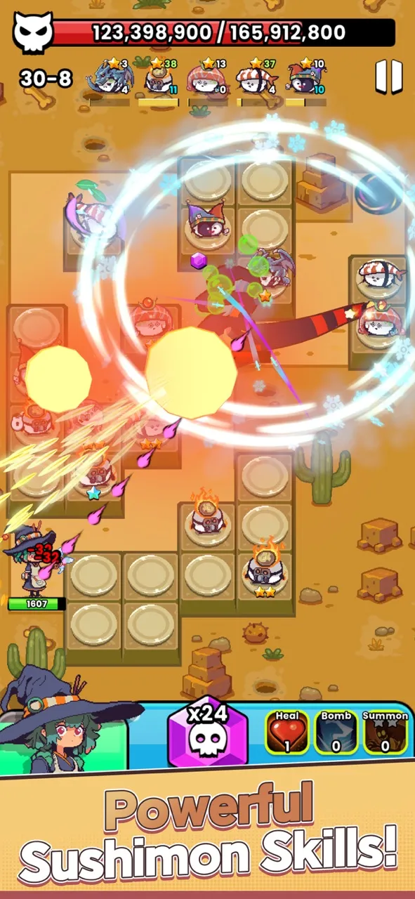 SushiMon Defense | Игры | XWorld