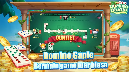 Domino QiuQiu Gaple VIP | Games | XWorld