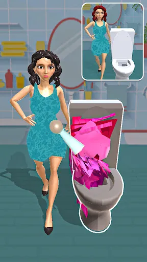 Color Dye 3D: Pick & Drop | Permainan | XWorld