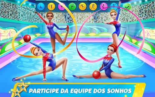 A Equipe de Ginástica Rítmica | Jogos | XWorld