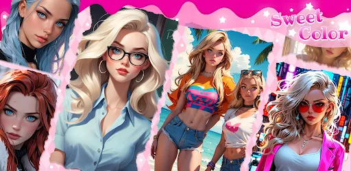 Sweet Color - Paint by Number | 游戏 | XWorld