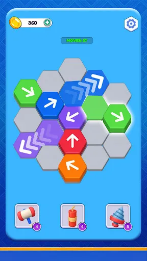Hexa Escape: Tap Color slide | Games | XWorld