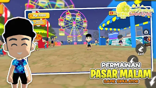 Simulator Game Pasar Malam 3D | Permainan | XWorld