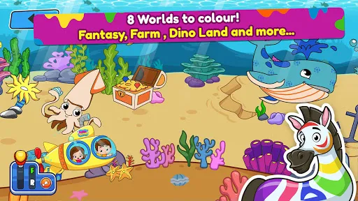 Animal Coloring Book for Kids | Games | XWorld