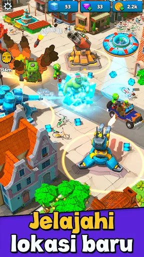 Aliens vs Zombies: Invasi | Permainan | XWorld