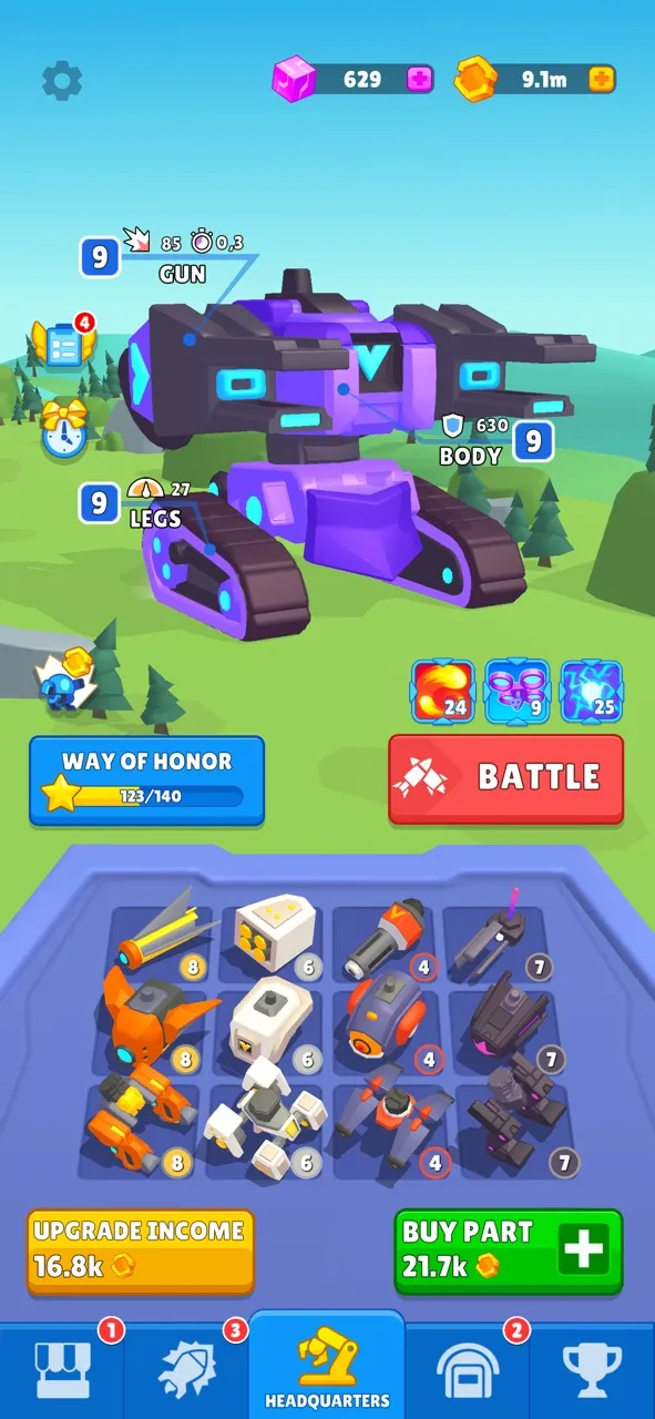 Armored Robots: Mech Battle | Игры | XWorld