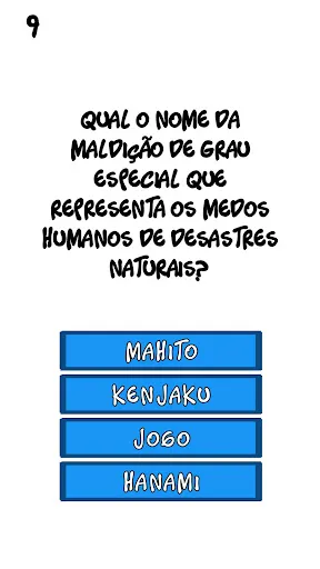 Jujutsu Kaisen Quiz | Jogos | XWorld