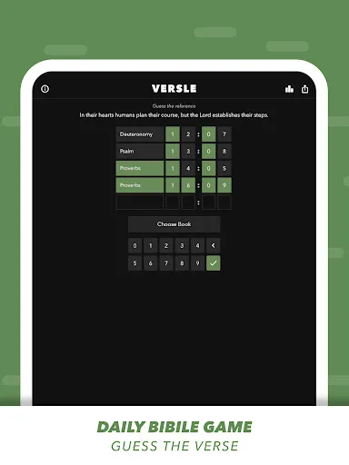 Versle | Daily Bible Game | Permainan | XWorld