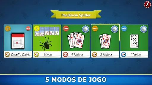 Paciência Spider | Jogos | XWorld