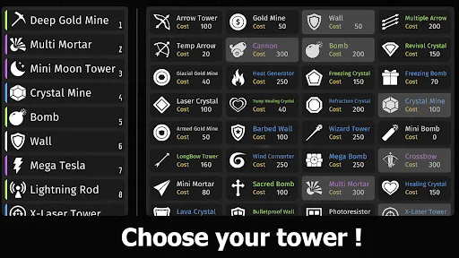 Minimalist Tower Defenese | Games | XWorld