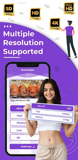 HD Video Downloader Quick Save | 游戏 | XWorld