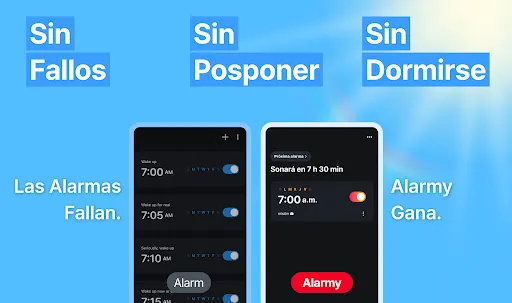 Alarmy - Alarma Fuerte y Reloj | juego | XWorld