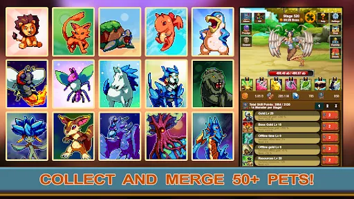 Idle Pixel Heroes: Idle Merger | เกม | XWorld