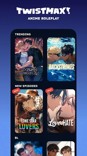 Twistmax: Interactive Anime | Permainan | XWorld