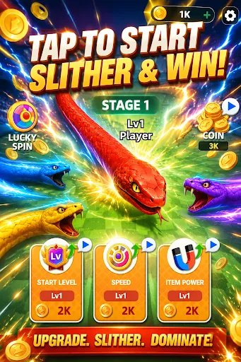 Crazy Snake King | Games | XWorld