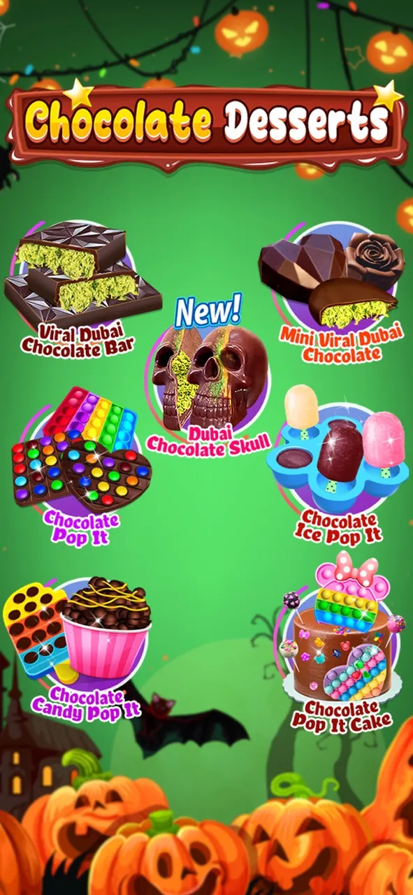 Chocolate Pop it Desserts | เกม | XWorld