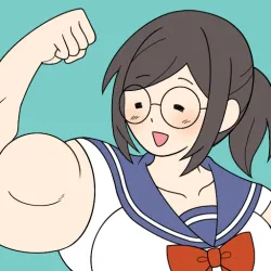 XWorld | Muscle Girl protects Ren-kun!