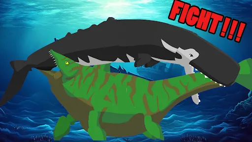 Megalodon Fights Sea Monsters | Permainan | XWorld