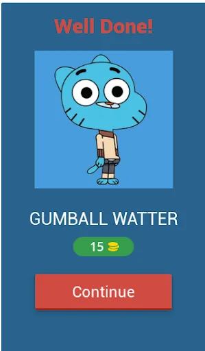 Gumball Quiz | juego | XWorld