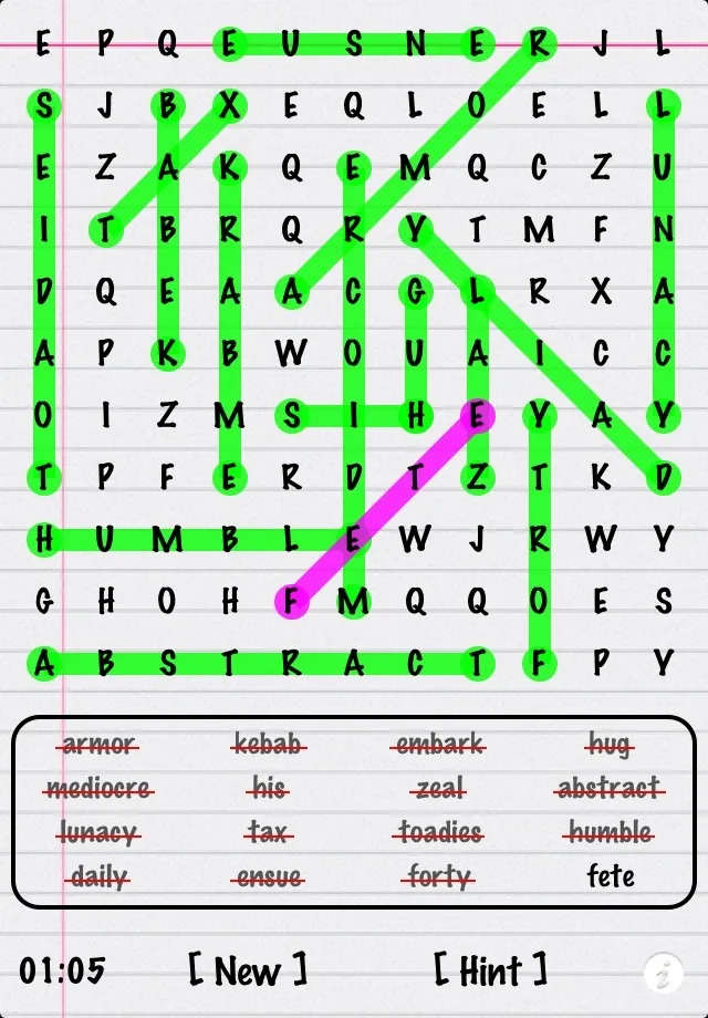 Word Search Unlimited | juego | XWorld