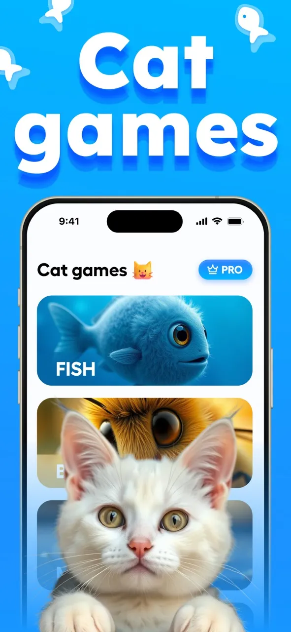 Cat Games for Cats & Pets App | Permainan | XWorld