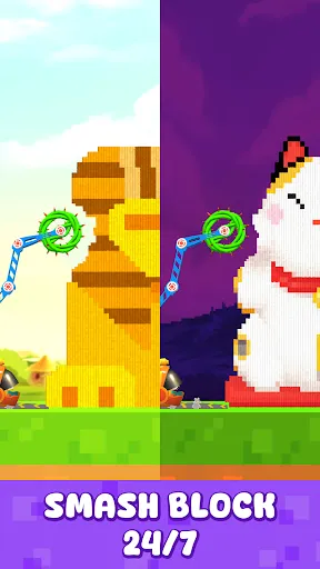 Block Crusher: Bucket Teardown | Games | XWorld Block Crusher: Bucket Teardown | Games | XWorld