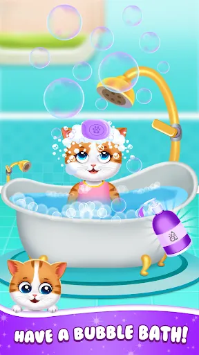 perawatan kucing lucu | เกม | XWorld