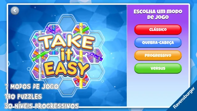 Take It Easy | Jogos | XWorld