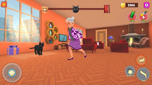 Mad Gran & Naughty Gato Prank | Jogos | XWorld