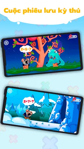 Bảng cửu chương vui nhộn | Games | XWorld