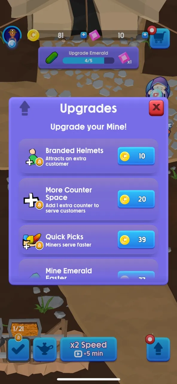 Idle Mine! Earn Real Bitcoin | 游戏 | XWorld