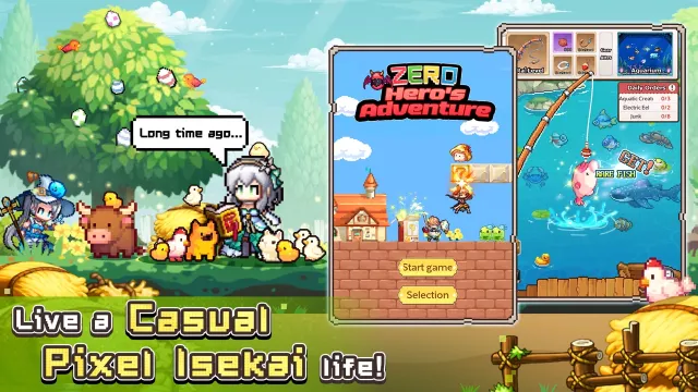 Zero to Hero: Pixel Saga | Permainan | XWorld