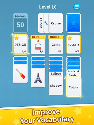 Solitaire Word: Sort | Игры | XWorld