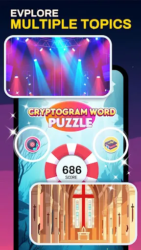 Cryptogram Word - Puzzles Game | Permainan | XWorld