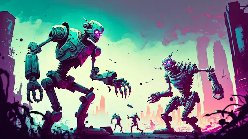 Robot War Robot Shooting Games | 游戏 | XWorld