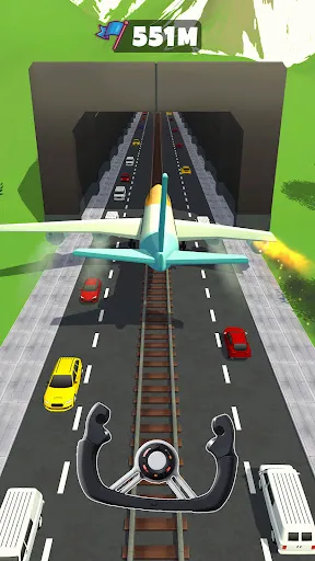 Sling Plane 3D - Sky Crash Jet | Permainan | XWorld