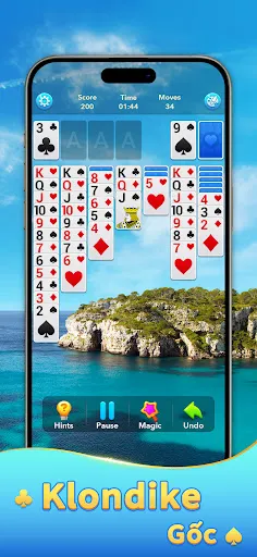 Game đánh bài (Solitaire) | Games | XWorld