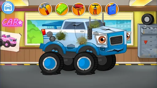 Repair monster trucks | Games | XWorld