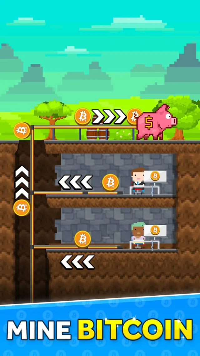 Bitcoin Miner: Idle Tycoon | Games | XWorld