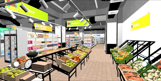 Supermarket Sim 3D | Jogos | XWorld