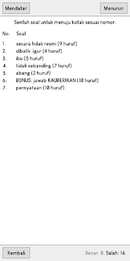 TTS Koran - Teka Teki Silang | Permainan | XWorld