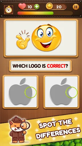 Spot the Difference Logo Quiz | Игры | XWorld