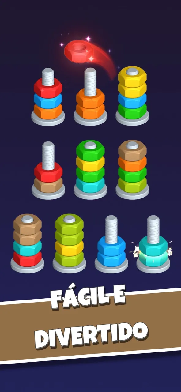 Nut Sort-Color Puzzle Games | Jogos | XWorld