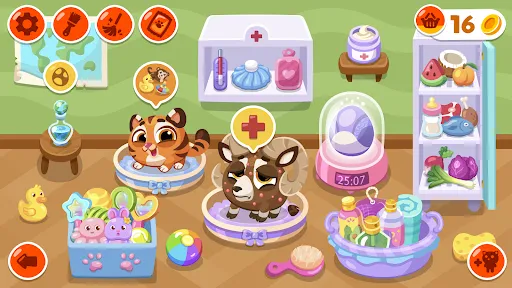 Bubbu School – Mis animalitos | juego | XWorld