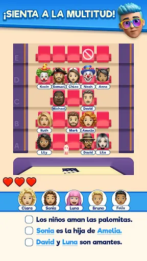 That's My Seat - Logic Puzzle | juego | XWorld