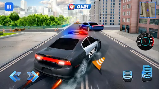Cop Car Chase Racing Game TV | Games | XWorld
