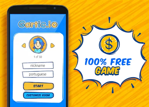 Gartic.io - Draw, Guess, WIN | 游戏 | XWorld