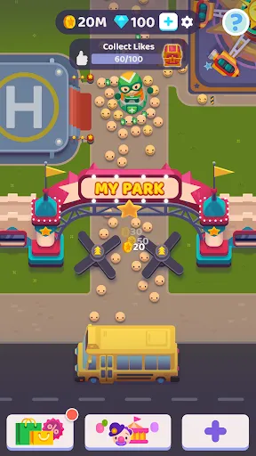 Overcrowded: Theme park tycoon | Permainan | XWorld