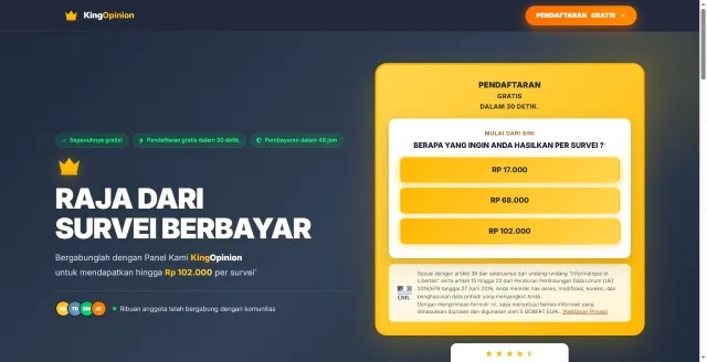 KingOpinion-Landing Page2 | Permainan | XWorld